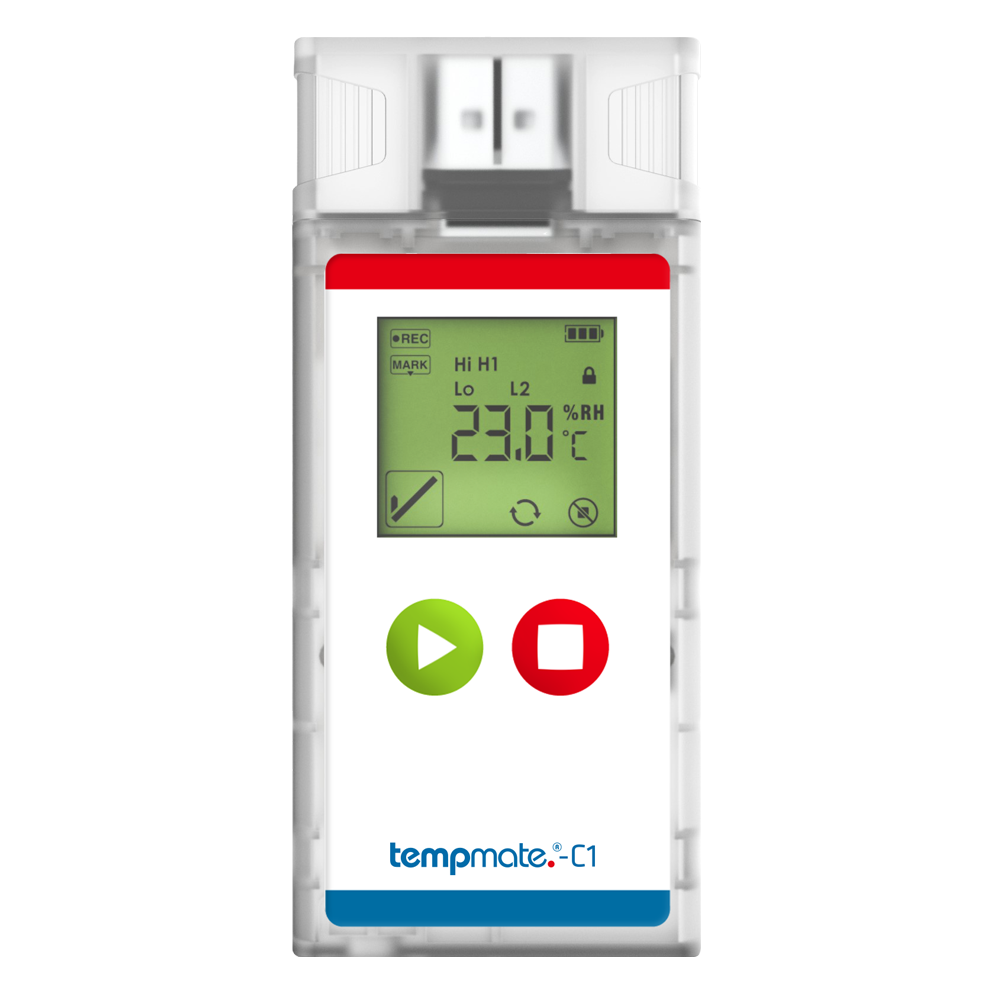 tempmate-C1 USB Dry Ice Temperature Data Logger